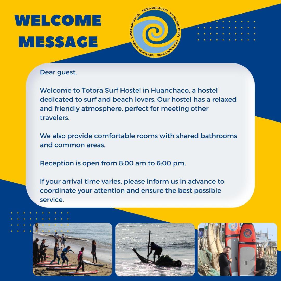 Totora Surf Hostel Huanchaco Exterior photo